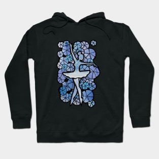 blue ballerina Hoodie